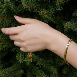 Corona - 18k Zlatý náramek