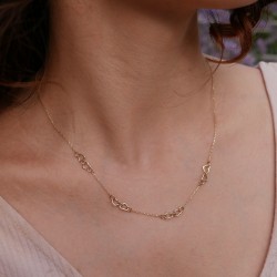 Petrelle - 14k Zlatý náhrdelník