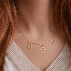 Piovere - 18k Zlatý náhrdelník