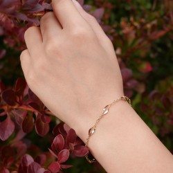 Sarno - 14k zlatý náramek