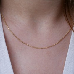 Splendente - 14k Zlatý náhrdelník 45cm