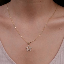 Stella - 14k zlatý přívěsek
