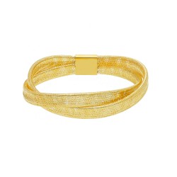 Altezza Doppia - 18k Zlatý náramek