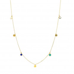 Azzurro - 18k Zlatý náhrdelník